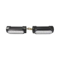 Sinalizadores LED Universais Switchback DRL Para Motos Harley Road King Touring, Luzes De Barra De Sinalizadores LED Universais Switchback DRL Para Motos Harley Road King Touring, Luzes De Barra De