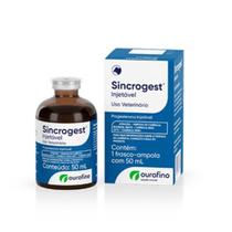 Sincrogest Injetável 50ML - OUROFINO Sincrogest Injetável 50ML - OUROFINO