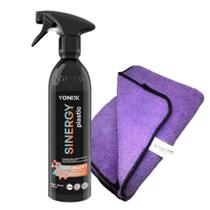 Sinergy Plastic - Coating Spray Para Plástico + Flanela Purple