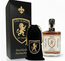SINGLE MALT WHISKY ESPECIAL SAN MARCO DI LEON-ENVELHECIDO-SABOR SUAVE AMADEIRADO - 700 ml 40% vol.