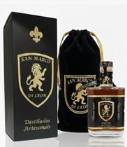 SINGLE MALT WHISKY SAN MARCO DI LEON-ENVELHECIDO-ARTESANAL-SABOR SUAVE AMADEIRADO - 700 ml 40% vol.