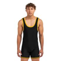 Singlete de Luta Matman The Edge Preto e Dourado 3XL Singlete de Luta Matman The Edge Preto e Dourado 3XL