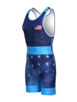 Singlete de Luta Matman The Spangled Blue X-GG Singlete de Luta Matman The Spangled Blue X-GG