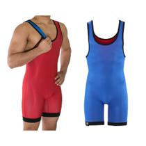 Singlete de luta reversível Matman The Standard azul/vermelho M Singlete de luta reversível Matman The Standard azul/vermelho M