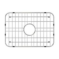 Sink Grid SettleDown em aço inoxidável 45,72 x 31,75 cm Dreno centrado