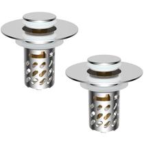 Sink Stopper IfealClear All Metal com filtro de aço inoxidável