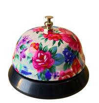 Sino Campainha De Mesa Sineta Metal P/ Recepção Restaurante Balcão Atendimento Estampado