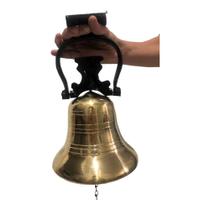 Sino De Bronze Com Suporte e corrente 4 Kg Sino De Bronze Com Suporte e corrente 4 Kg