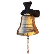 Sino de Bronze com suporte Nº 3 (Aprox. 3,5 kg) Sino de Bronze com suporte Nº 3 (Aprox. 3,5 kg)