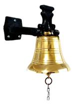 Sino De Bronze Puro Com Suporte De Parede Para Empresa Comem Sino De Bronze Puro Com Suporte De Parede Para Empresa Comem