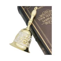 Sino De Metal Estilo Europeu Retrô, Sino Decorativo De Natal, Alarme De Vento