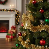 Sino De Natal Dourado Pendente Enfeite Árvore Decorativo Dourado Dourado Brilhante Espelhado Sino De Natal Dourado Pendente Enfeite Árvore Decorativo Dourado Dourado Brilhante Espelhado