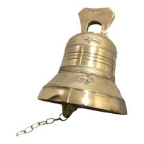 Sino Decorativo De Bronze Com Corrente 4 Kg