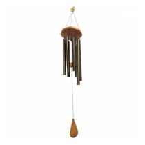 Sino dos Ventos Chapéu 7 Tubos 65cm - Tradicional