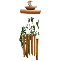 Sino dos Ventos de Bambu Modelo Barco