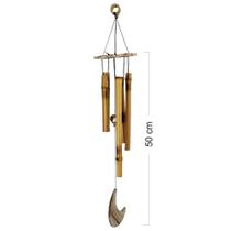 Sino dos Ventos Mensageiro de Bambu n 1 - Decore Casa