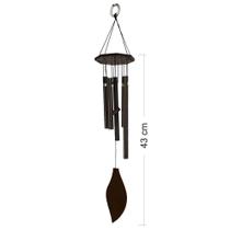 Sino dos Ventos mensageiro de metal n 2 - Decore Casa Sino dos Ventos mensageiro de metal n 2 - Decore Casa