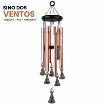 Sino Dos Ventos Nossa Senhora Aparecida Decorativo Metal Melodia Relaxante Para Jardim Sino Dos Ventos Nossa Senhora Aparecida Decorativo Metal Melodia Relaxante Para Jardim