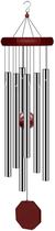 Sino dos Ventos Pgzsy Grande 71 cm com 6 Tubos Afinados para Exterior