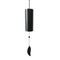 Sino dos Ventos Tubular 52cm - Cor Black fosco Vintage - Harmonização