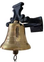 Sino Em Bronze Parede Presentes Decoração Fazenda Sítio Casa