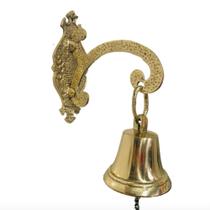 Sino Todo Em Bronze Maciço Parede Artesanal