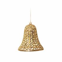 Sino Vazado Glitter Ouro Tamanho G - 1 Un - Cromus: 1351851 Sino Vazado Glitter Ouro Tamanho G - 1 Un - Cromus: 1351851