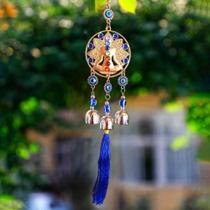 Sino Ventos Mensageiro 7 Chakras Olho Grego Feng Shui