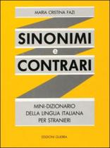 Sinonimi e contrari - mini dizionario della lingua italiana per stranieri - testo