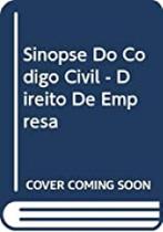 Sinopse Do Codigo Civil - Direito De Empresa