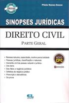 Sinopses Jurídicas - Direito Civil Parte Geral 3ºED. - Edijur