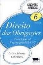 Sinopses juridicas - v.6 - direito obrig - tomo ii - SARAIVA Sinopses juridicas - v.6 - direito obrig - tomo ii - SARAIVA