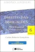 Sinopses Jurídicas - Volume 06 Tomo 2 - Direito Das Obrigações (Parte Especial - Respons. Civil) - Saraiva S/A Livreiros Editores