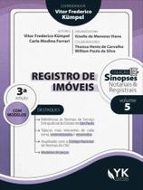 Sinopses notariais e registrais - registro de imóveis - 2023 - vol. 5 - YK EDITORA Sinopses notariais e registrais - registro de imóveis - 2023 - vol. 5 - YK EDITORA