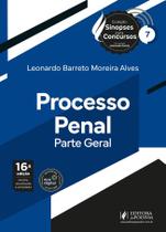 Sinopses para Concursos vol 7 Processo Penal Parte Geral 2026 Juspodivm