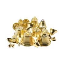 Sinos Pequenos Dourados 1020 Peças 35384550mm De Metal Para Casamento, Natal, Artesanato DIY E Sinos Pequenos Dourados 1020 Peças 35384550mm De Metal Para Casamento, Natal, Artesanato DIY E