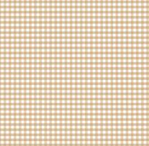 Sintético Doll Estampado - Xadrez Bege 50 cm x 1,36mt