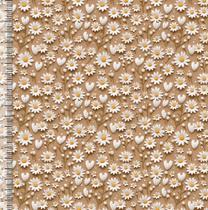 Sintético Doll Mini Floral fundo Bege Sintético Doll Mini Floral fundo Bege