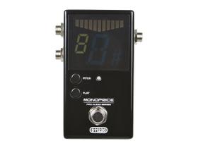 Sintonizador de pedal cromático Monoprice Stage Right Series Preto Sintonizador de pedal cromático Monoprice Stage Right Series Preto