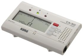 Sintonizador Korg CA 50 Jack Tuner com função de calibração Sintonizador Korg CA 50 Jack Tuner com função de calibração