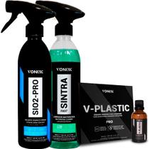Sintra Fast 500ml + Sio2 Pro 500ml + V-plastic 50ml Vonixx