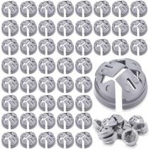Sintuff 25 peças Conectores de fios NM cinza 3/8-1/2 pol.