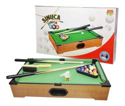 Sinuca De Brinquedo Junior 51cm Com Acessórios - Dm Toys