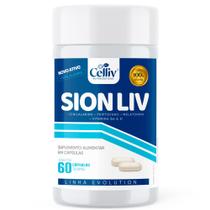 Sion Liv - Fenilalanina - Triptofano - Melatonina - Vitamina B6 - D - 60 cáps