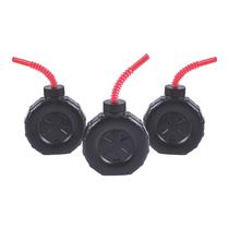 Sipper Cups Fun Express em forma de pneu 350 ml, sem BPA, 12 peças