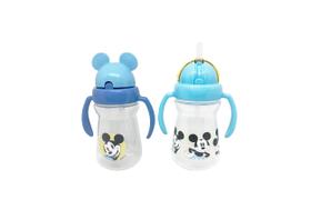 Sippers Disney Cudlie Mickey Mouse Baby Girl 180 ml, pacote com 2 Sippers Disney Cudlie Mickey Mouse Baby Girl 180 ml, pacote com 2
