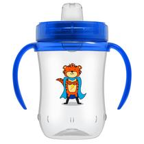 Sippy Cup Dr. Brown's Milestones Soft Spout 270 ml azul 9 m ou mais