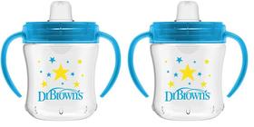Sippy Cup Dr. Brown's Polipropileno (PP) Transition 180 mL Azul Sippy Cup Dr. Brown's Polipropileno (PP) Transition 180 mL Azul