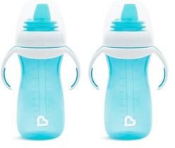 Sippy Cup Munchkin Gentle Transition 300 ml azul por mais de 9 meses