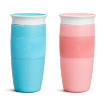 Sippy Cup Munchkin Miracle 360 420ml para crianças maiores de 18 meses, pacote com 2 unidades Sippy Cup Munchkin Miracle 360 420ml para crianças maiores de 18 meses, pacote com 2 unidades